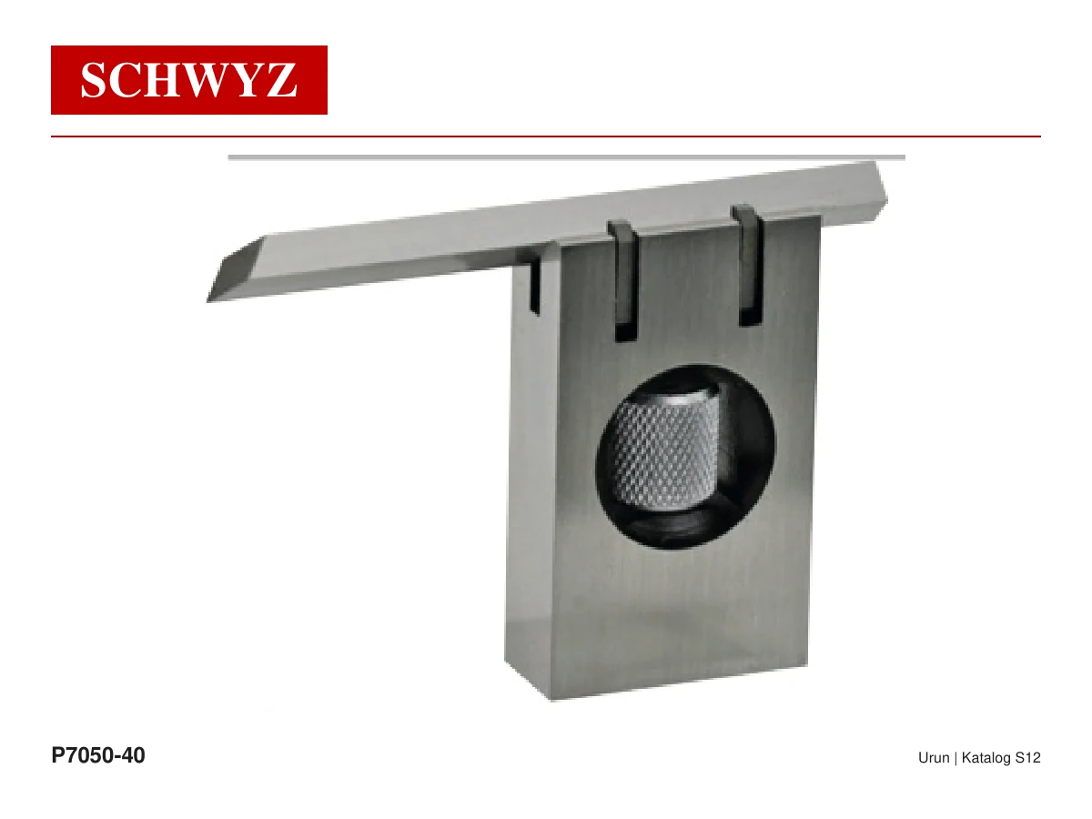 SCHWYZ P7050-40 45° / 120° / 135° Gönyeler ve Ayarlanabilir Açı Ölçer