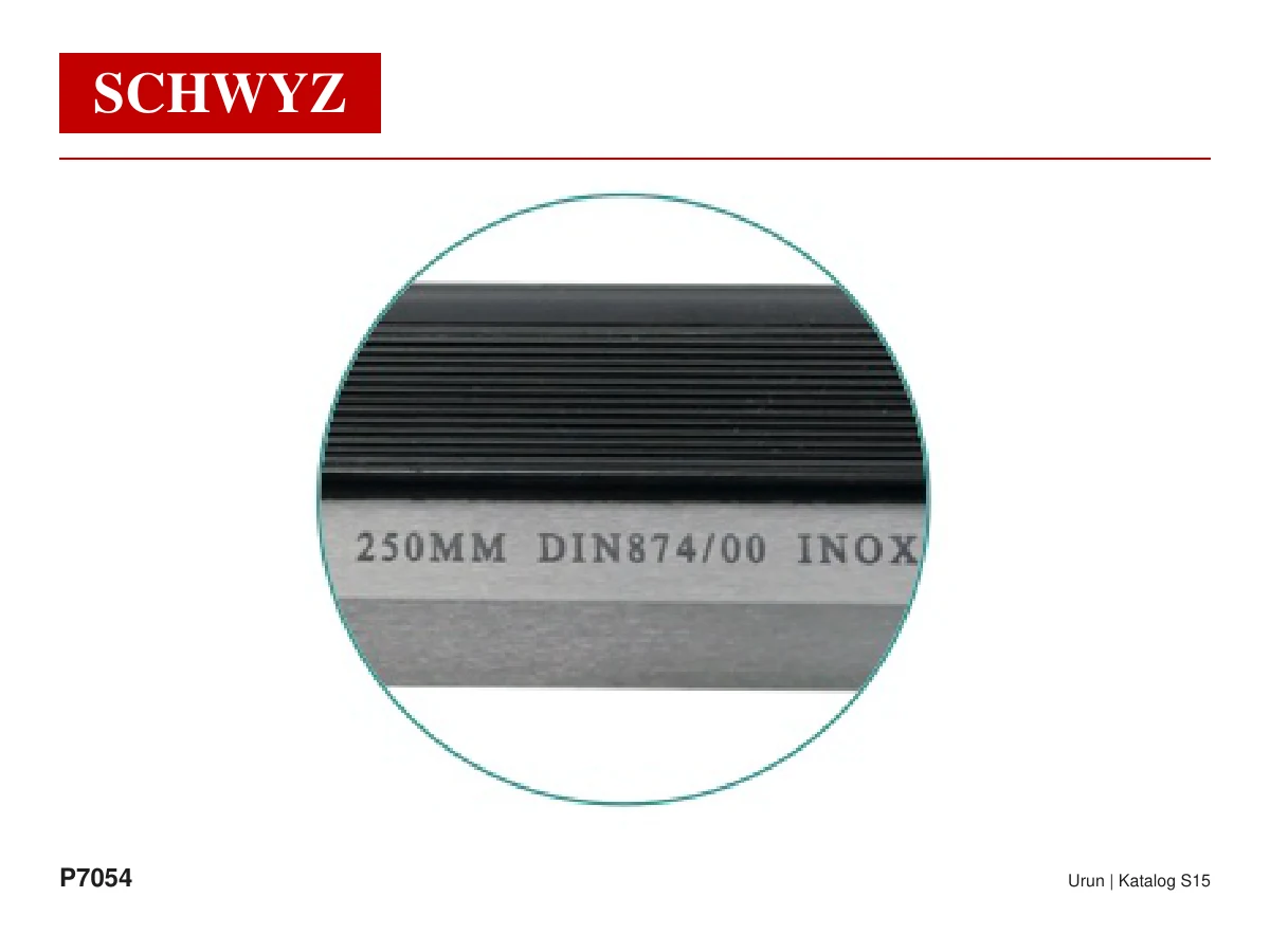 SCHWYZ P7054-600B Hassas Gönye ve Referans Aparatları