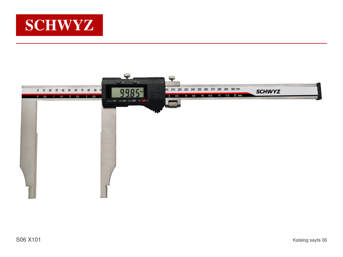 SCHWYZ Ağır Tip Dijital Kumpaslar – P1026