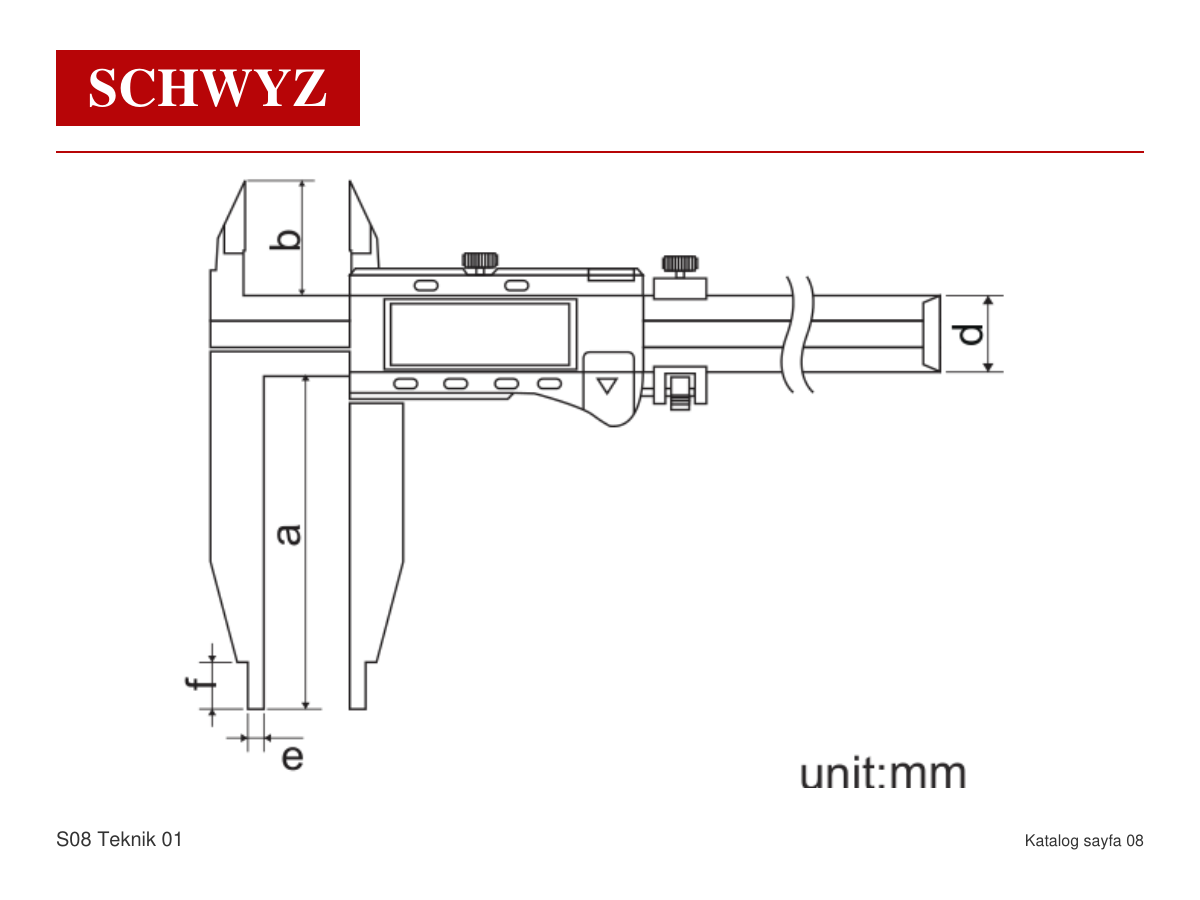 SCHWYZ katalog sayfası 8 ürün görseli