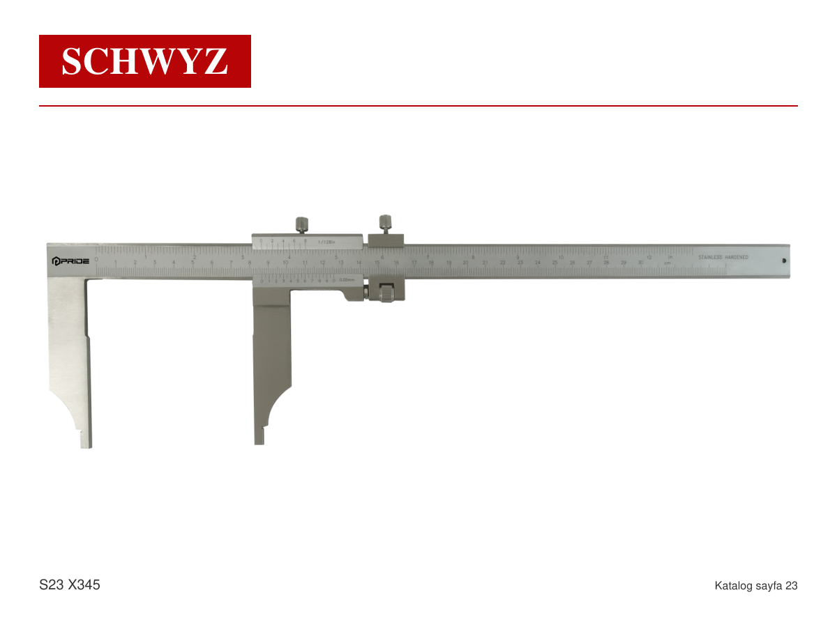 SCHWYZ katalog sayfası 23 ürün görseli