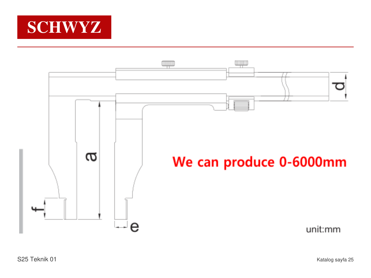 SCHWYZ katalog sayfası 25 ürün görseli