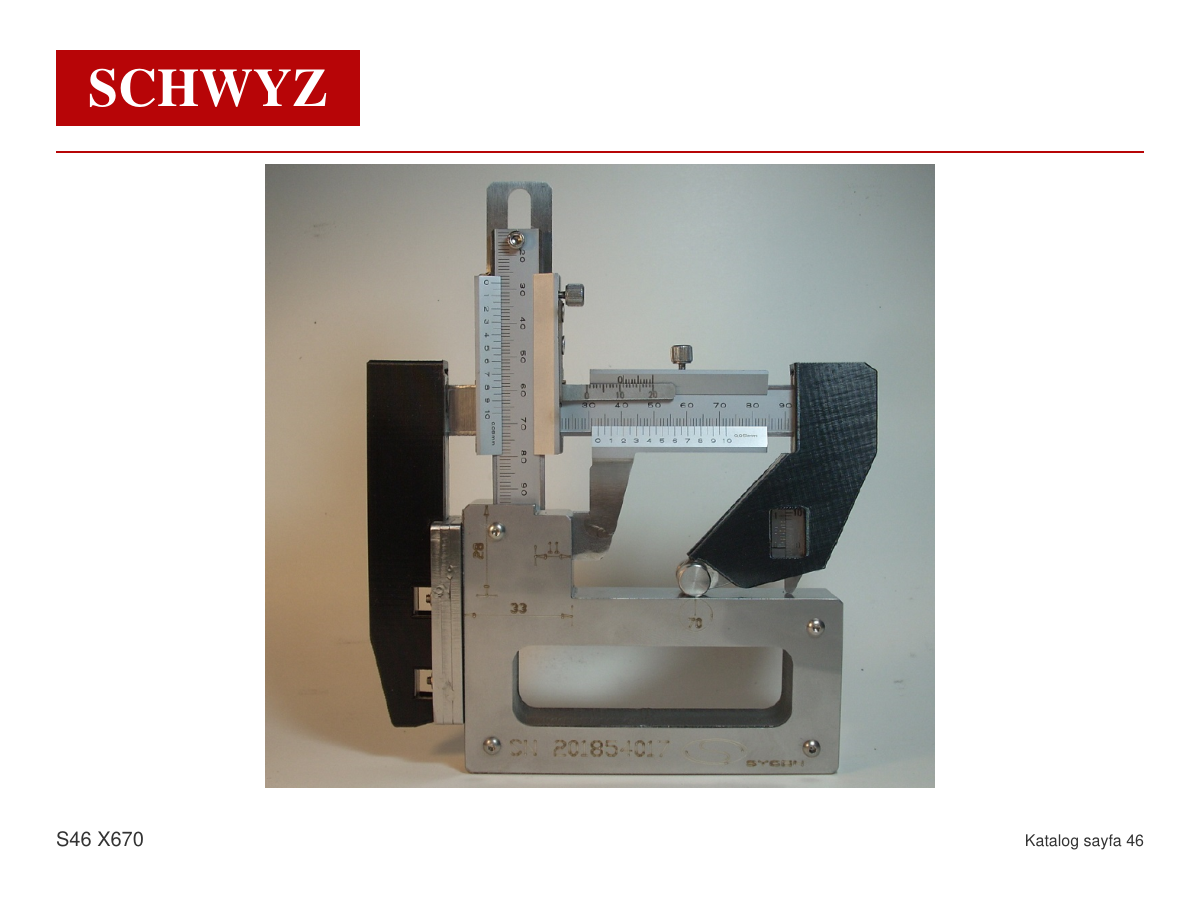 SCHWYZ katalog sayfası 46 ürün görseli