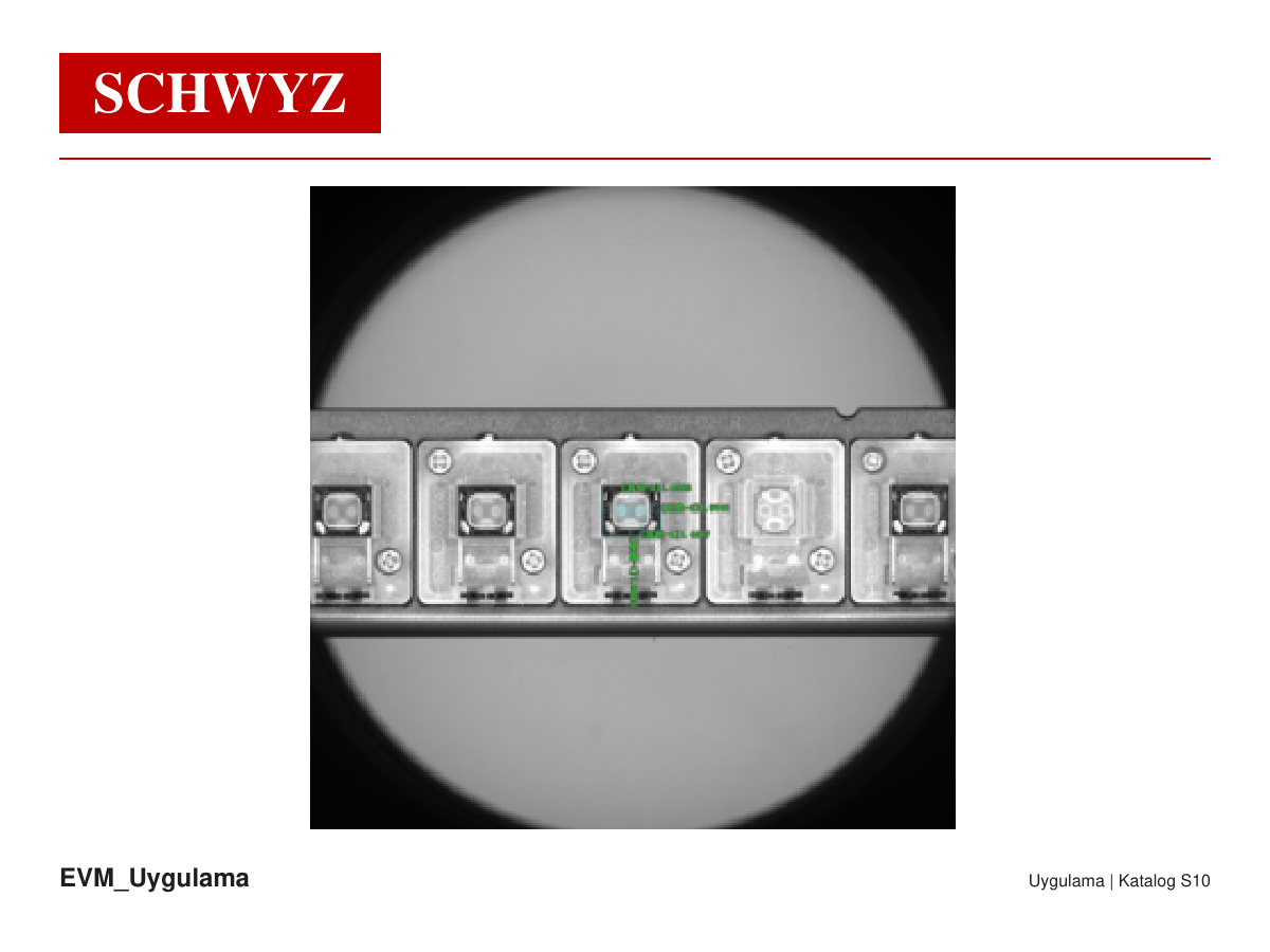 SCHWYZ EVM Uygulama Uygulama 11 S10