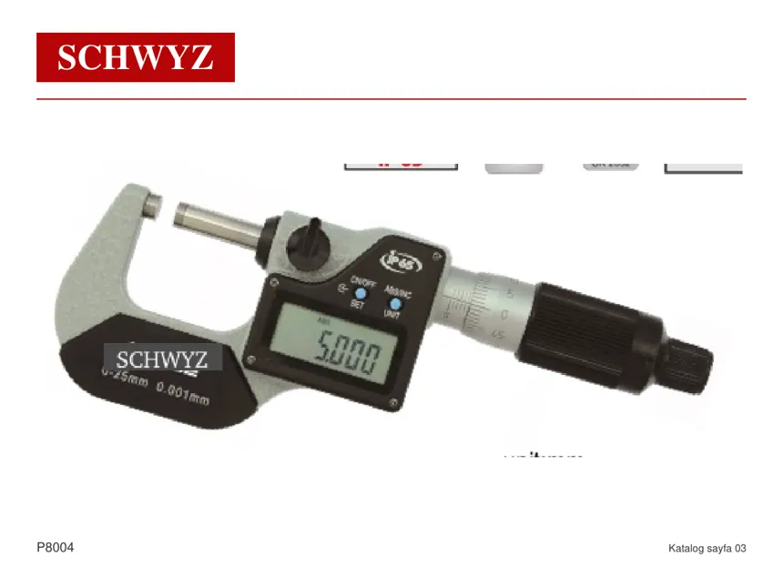 SCHWYZ P8004 katalog görseli