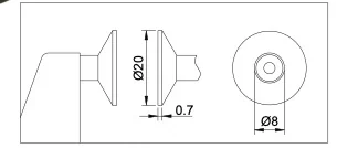 Katalog sayfası S15 teknik çizimi
